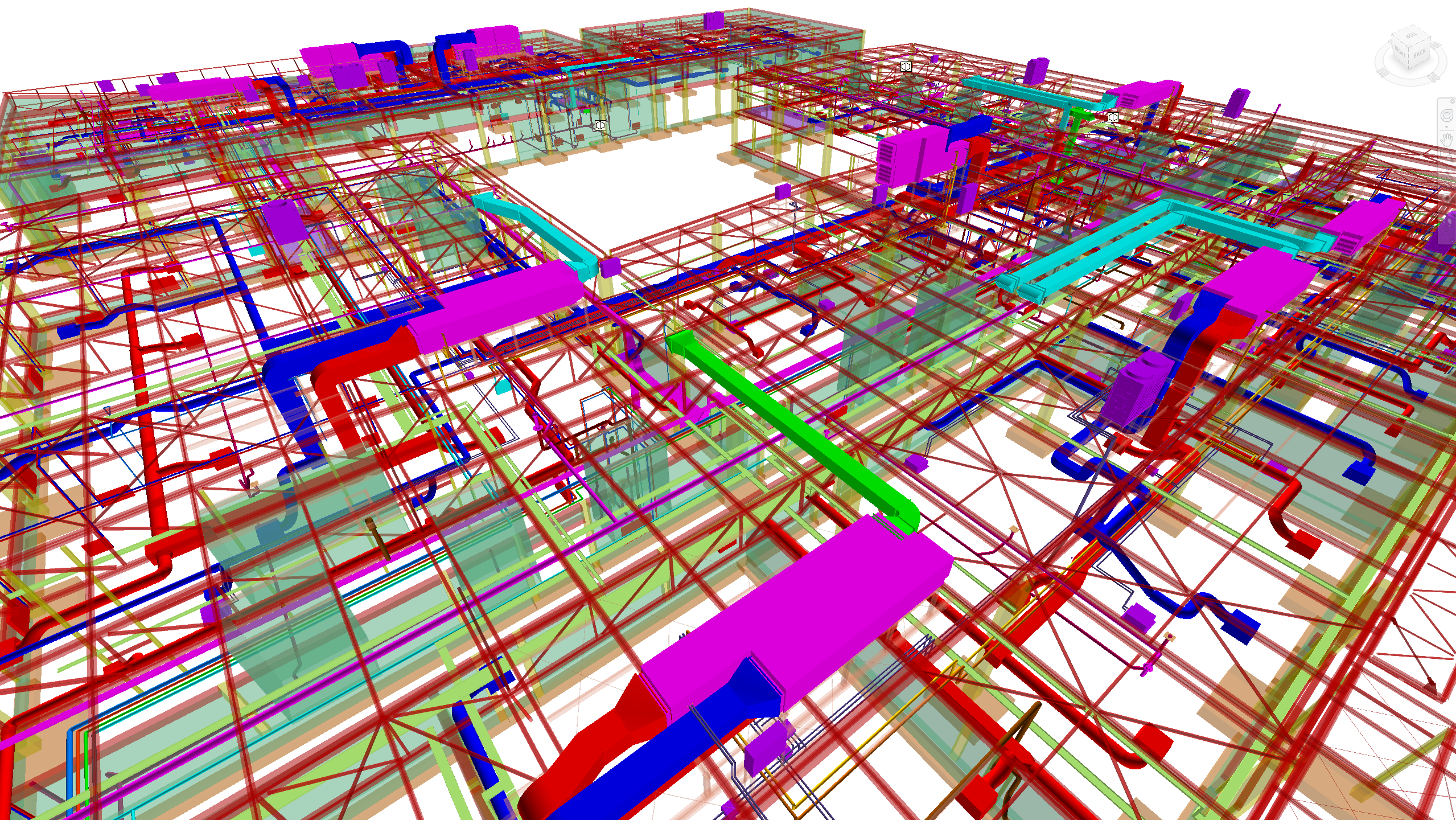 Projekt wykonawczy pełnobranżowy sanitarny budynku dydaktycznego wykonany w technologii BIM - pow. 5000m2.